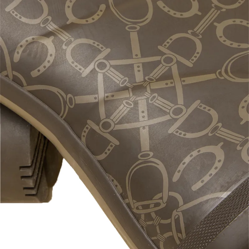 Joules Raindance Womens Wellington Boots - Mink Brown-5