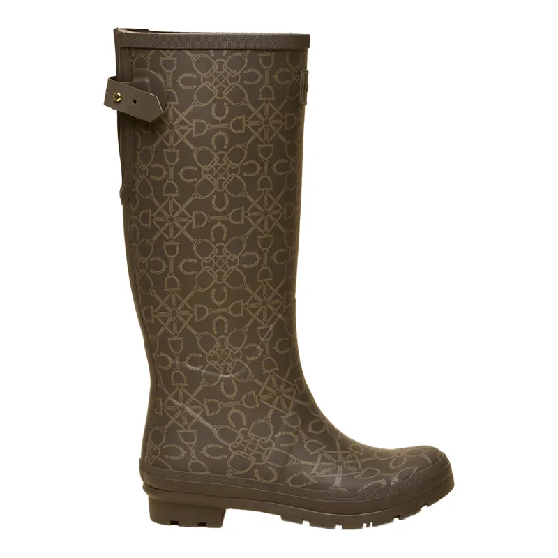 Joules Raindance Womens Wellington Boots - Mink Brown-1