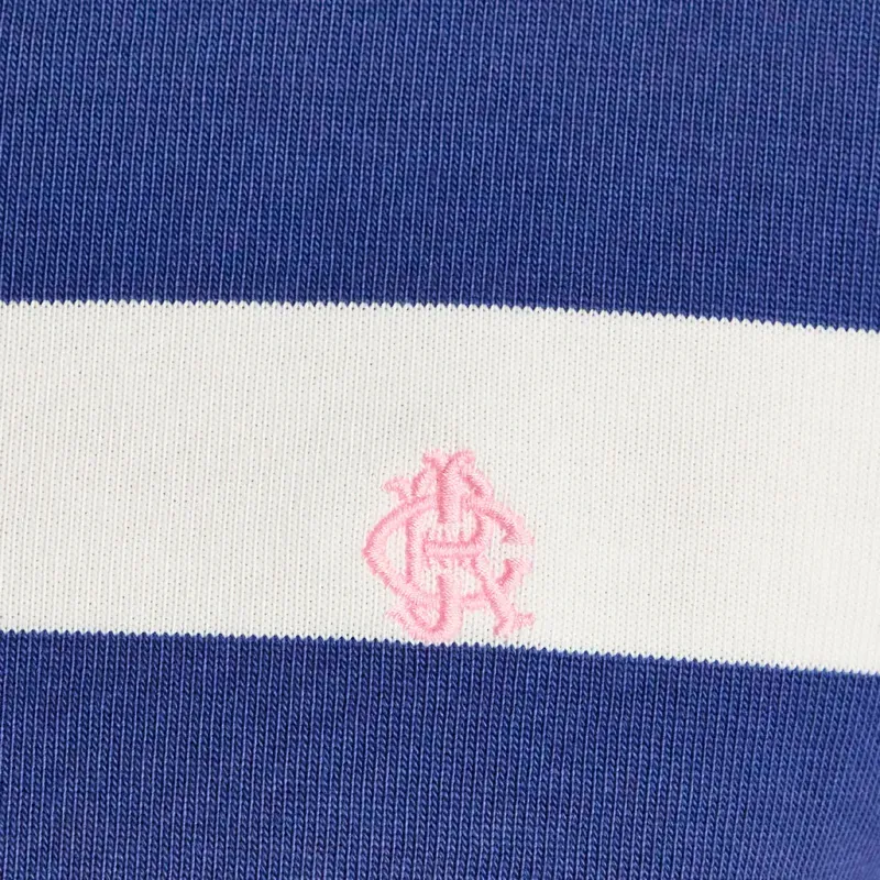 Joules Rugby Club Mens Long Sleeve Shirt - Blue/White-8