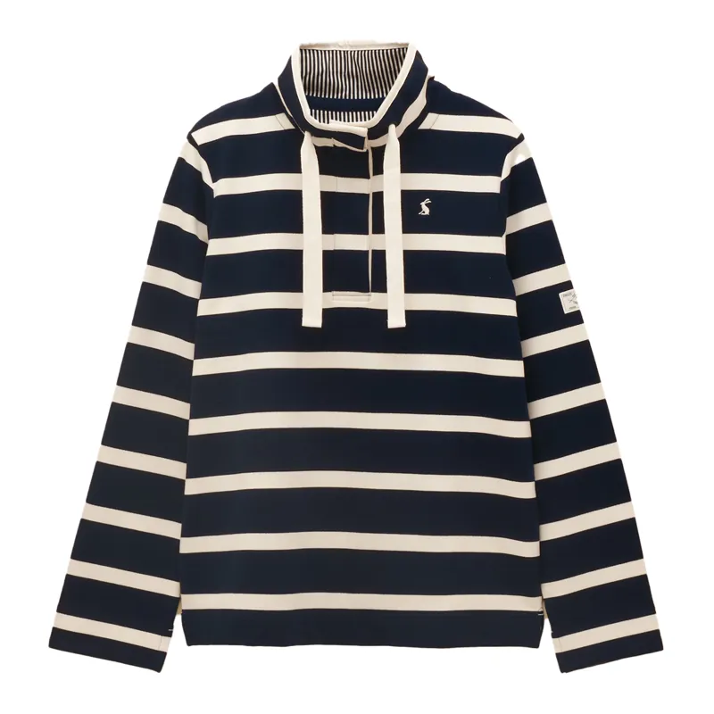 Joules Saunton Womens Sweatshirt - Navy/White-2