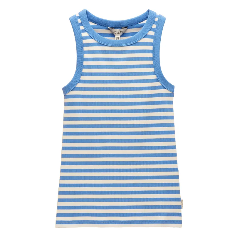 Joules Sofia Womens Vest - Blue Stripe-1
