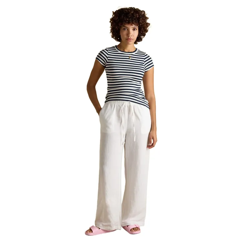 Joules Sophie Short Sleeve Womens Tee - Navy Stripe-3