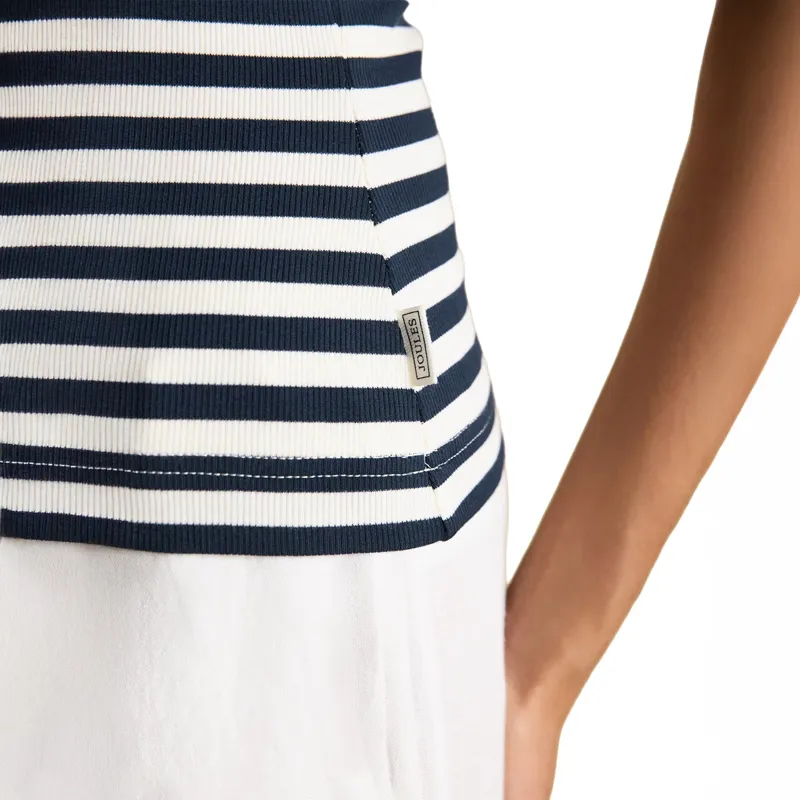 Joules Sophie Short Sleeve Womens Tee - Navy Stripe-6