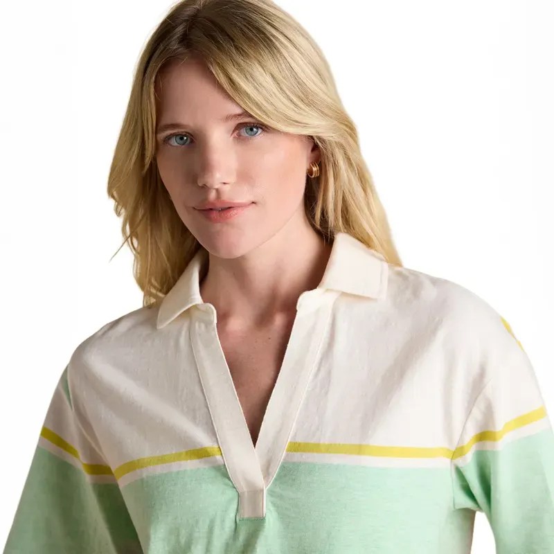 Joules Tallie Womens Jersey Top - Cream Multi-5
