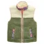 Joules Tilly Junior Girls Fleece Gilet - Khaki