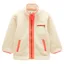 Joules Tilly Junior Girls Zip Through Borg Fleece - Cream