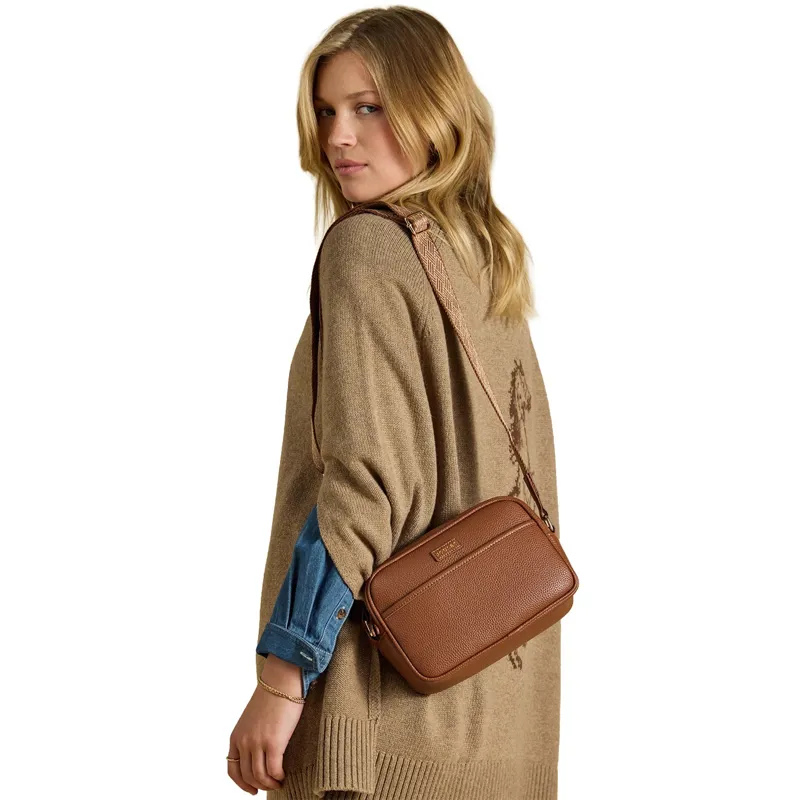 Joules Trent Cross Body Womens Bag - Tan/Brown-3