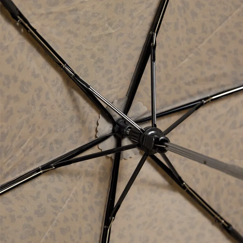 Joules Rayne Umbrella - Brown Leopard-5