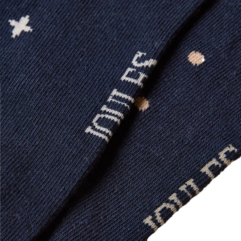 Joules Womens Everyday Socks 2 Pack - Multi/Navy-1