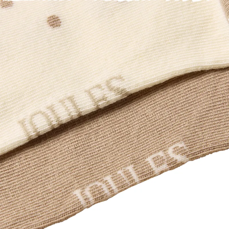 Joules Womens Everyday Socks 2 Pack - Multi/Neutral-1