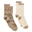 Joules Womens Everyday Socks 2 Pack - Multi/Neutral