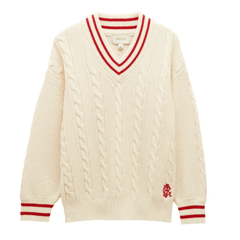 Joules Dibly Womens Relaxed Fit Knitted Jumper - Cream-2