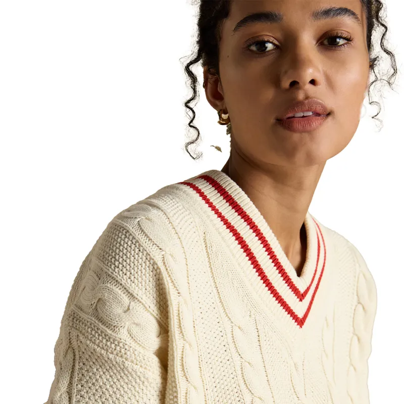 Joules Dibly Womens Relaxed Fit Knitted Jumper - Cream-6