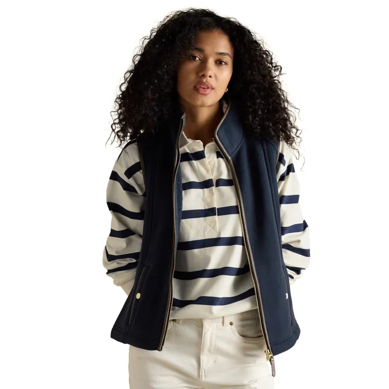 Joules Heritage Womens Fleece Gilet - Navy-2
