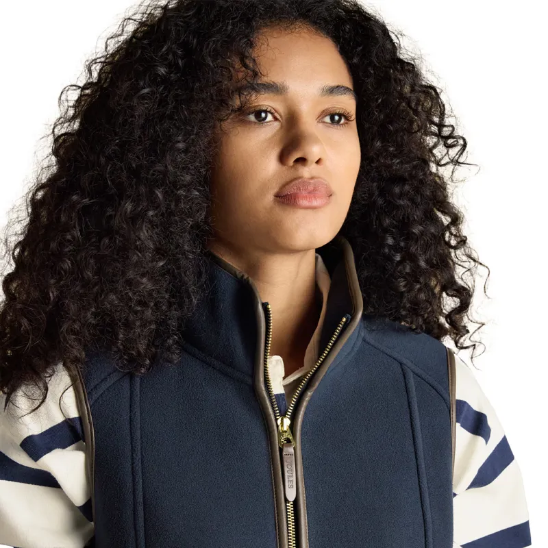Joules Heritage Womens Fleece Gilet - Navy-4