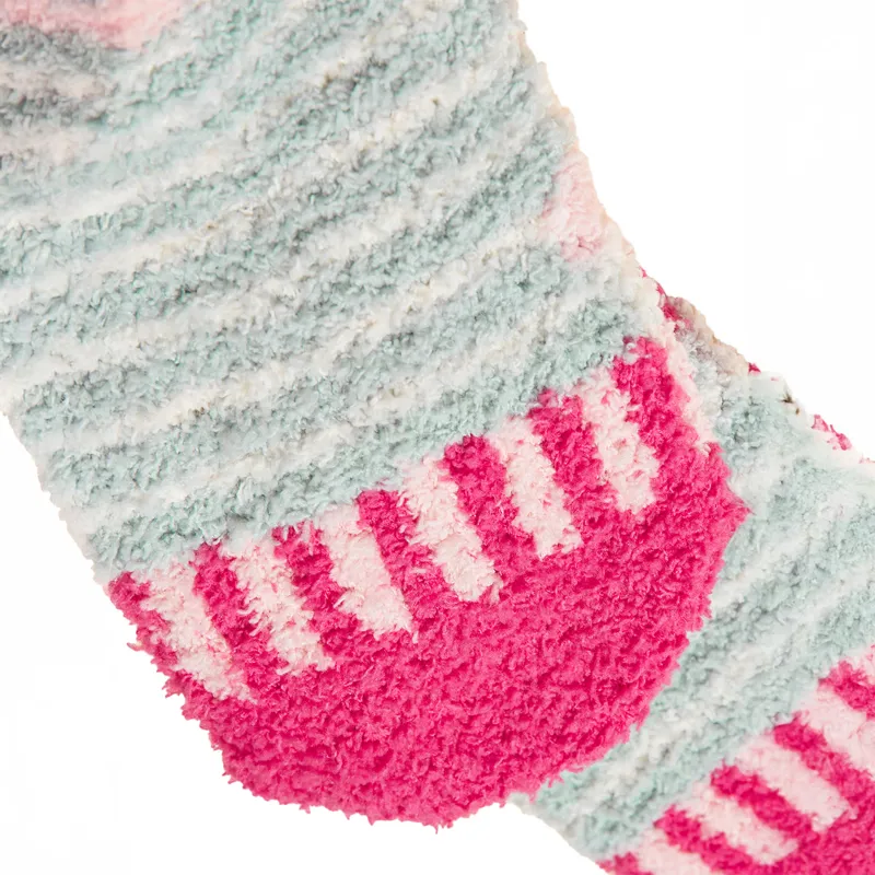Joules Womens Fluffy Socks - Penguin-1