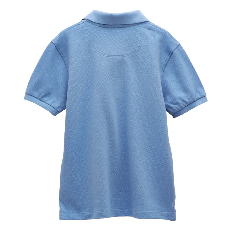 Joules Woody Junior Boys Polo Shirt - Blue/White-1