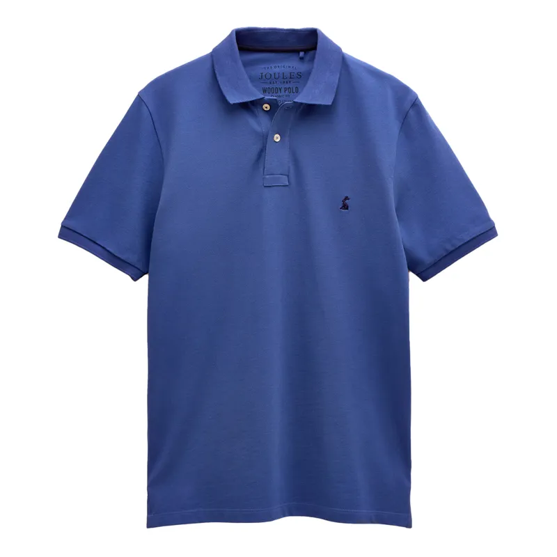 Joules Woody Mens Polo Shirt - Deep Blue-2