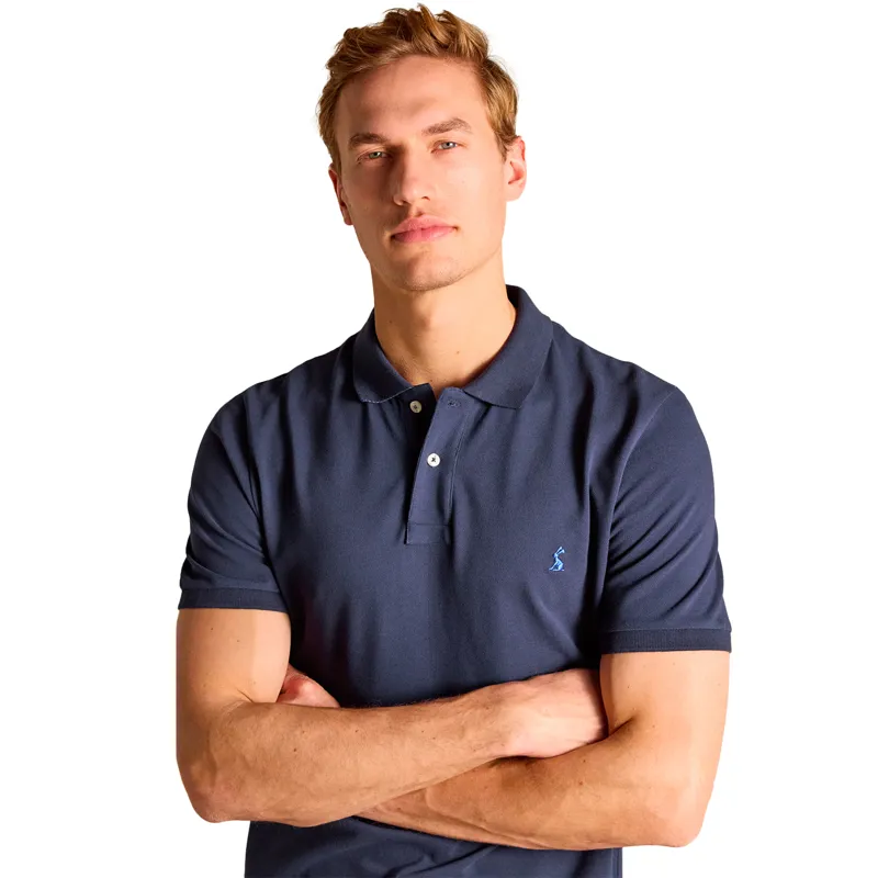 Joules Woody Mens Polo Shirt - Navy-2