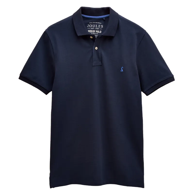 Joules Woody Mens Polo Shirt - Navy-3