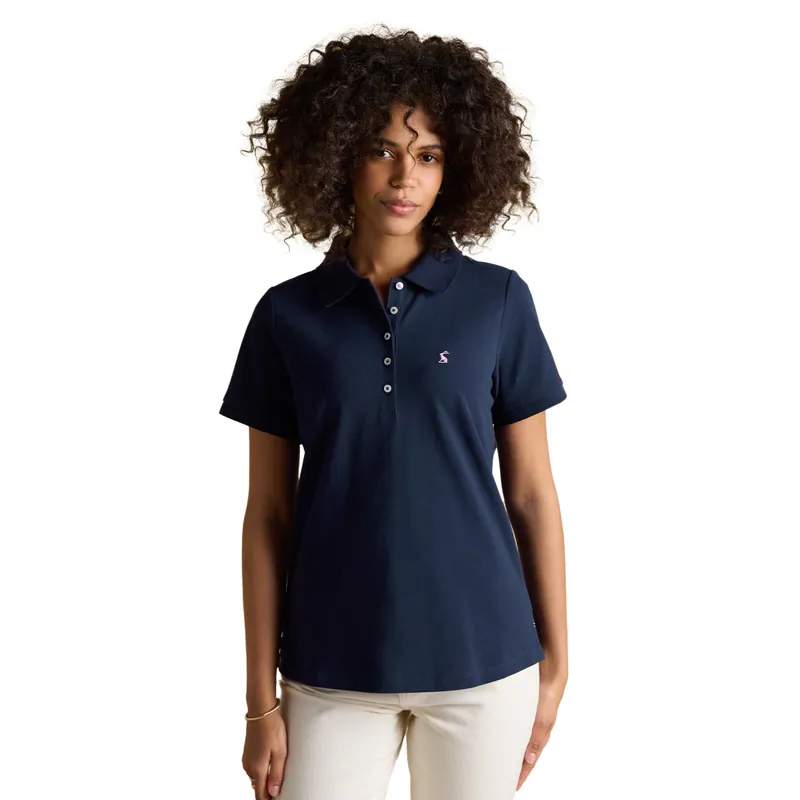 Joules Woody Womens Polo Shirt - Navy-3