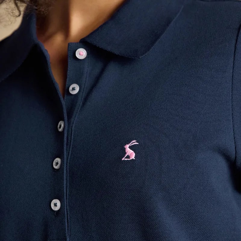 Joules Woody Womens Polo Shirt - Navy-5