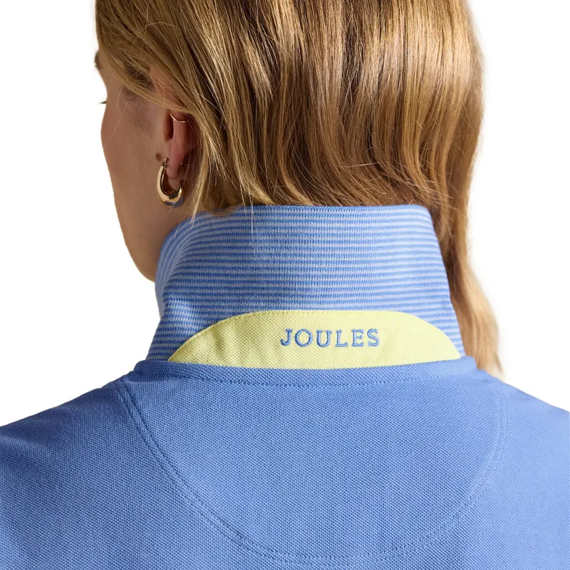Joules Woody Womens Polo Shirt - Blue-4