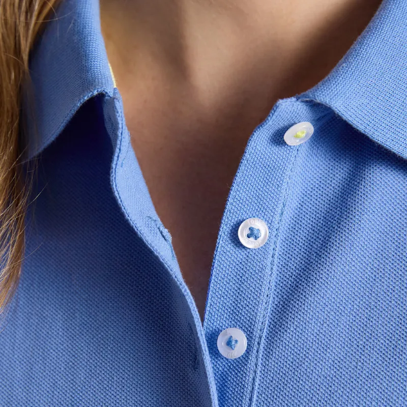 Joules Woody Womens Polo Shirt - Blue-5