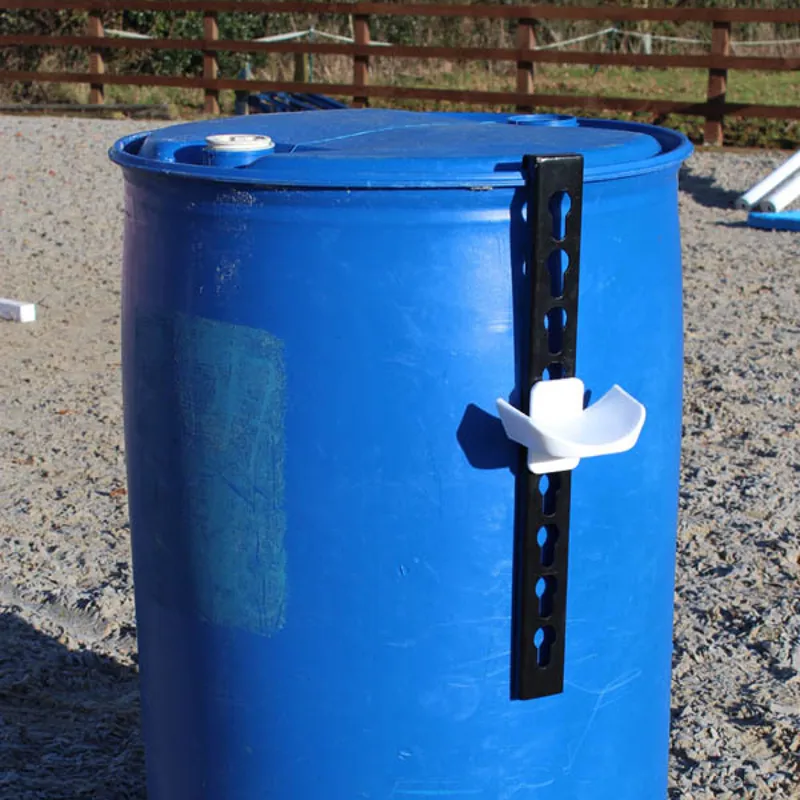 Quality Metal Barrel Show Jump 50cm Track Single