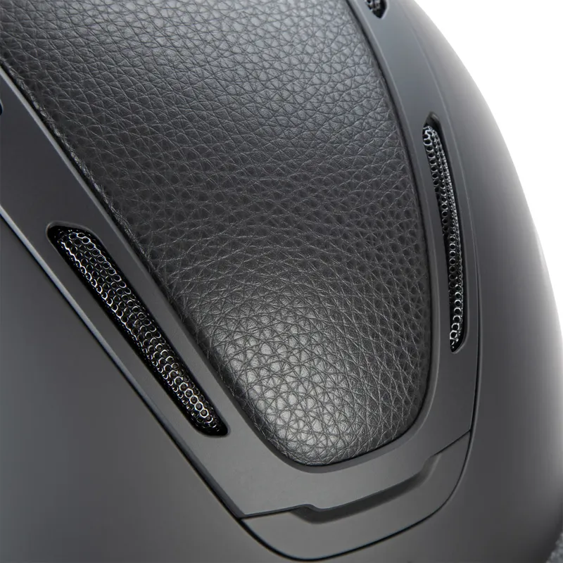 Karben Amity LTHR Riding Hat - Black-7