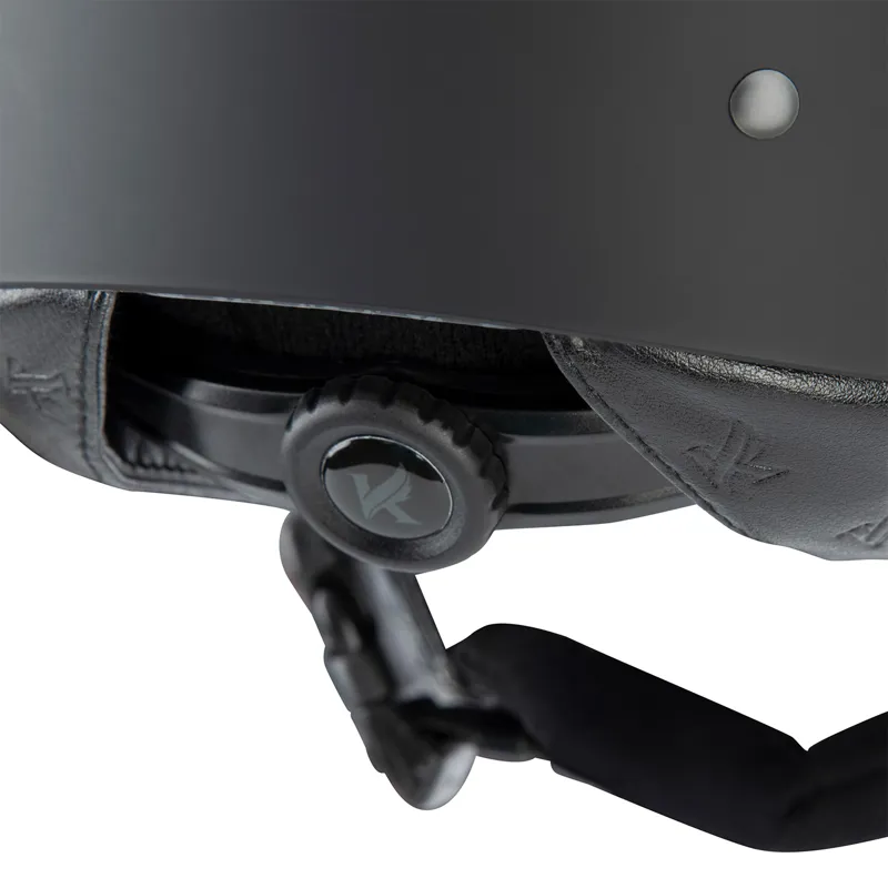 Karben Amity LTHR Riding Hat - Black-4