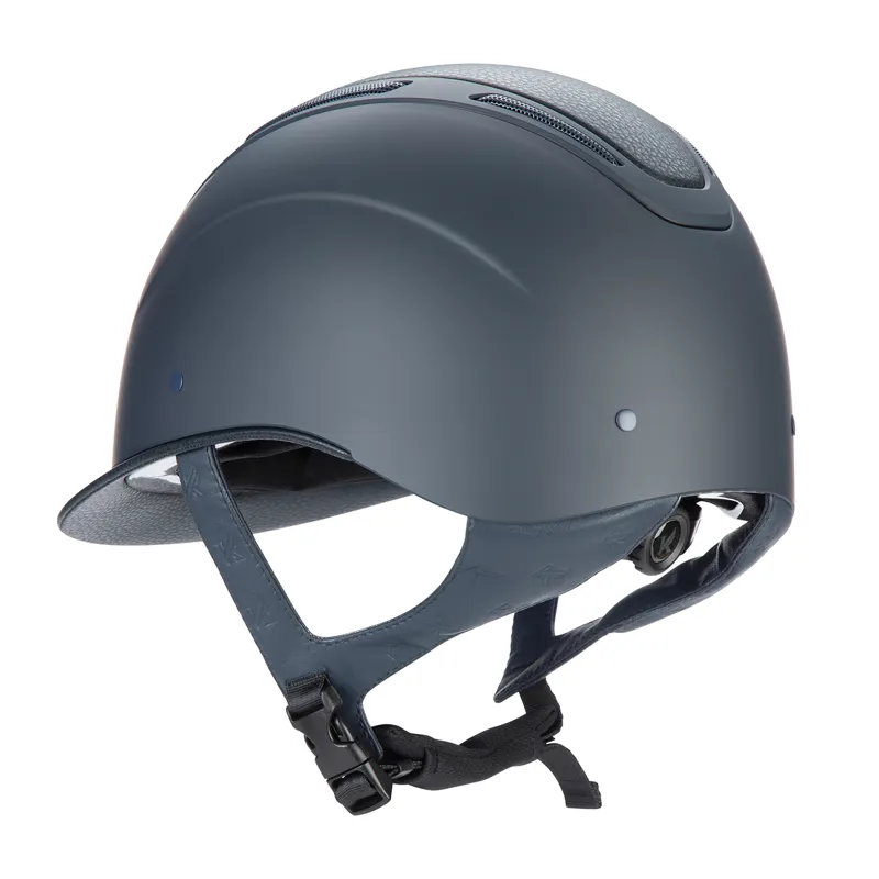 Karben Amity LTHR Riding Hat - Navy-4