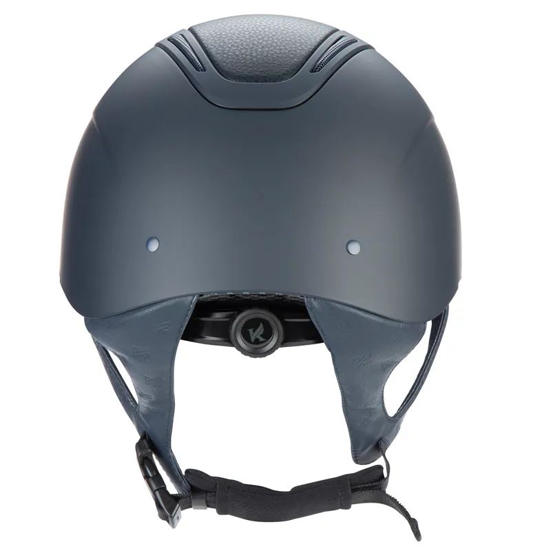 Karben Amity LTHR Riding Hat - Navy-2