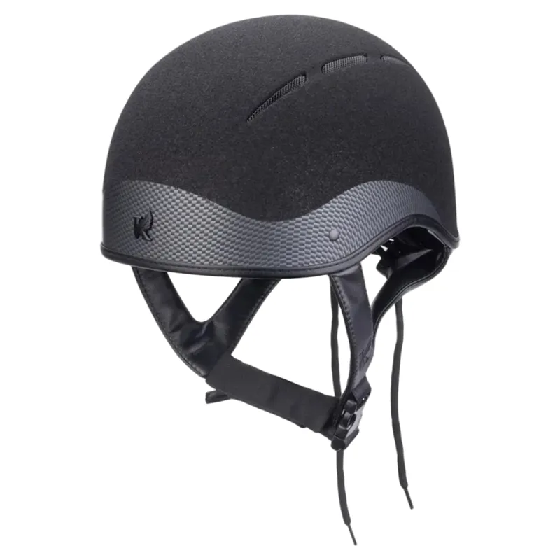 Karben Graphite Luxe Jockey Skull Hat - Black