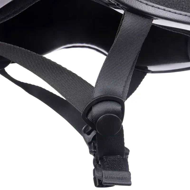 Karben Icon Adjust Young Rider Jockey Skull Riding Hat - Black-4