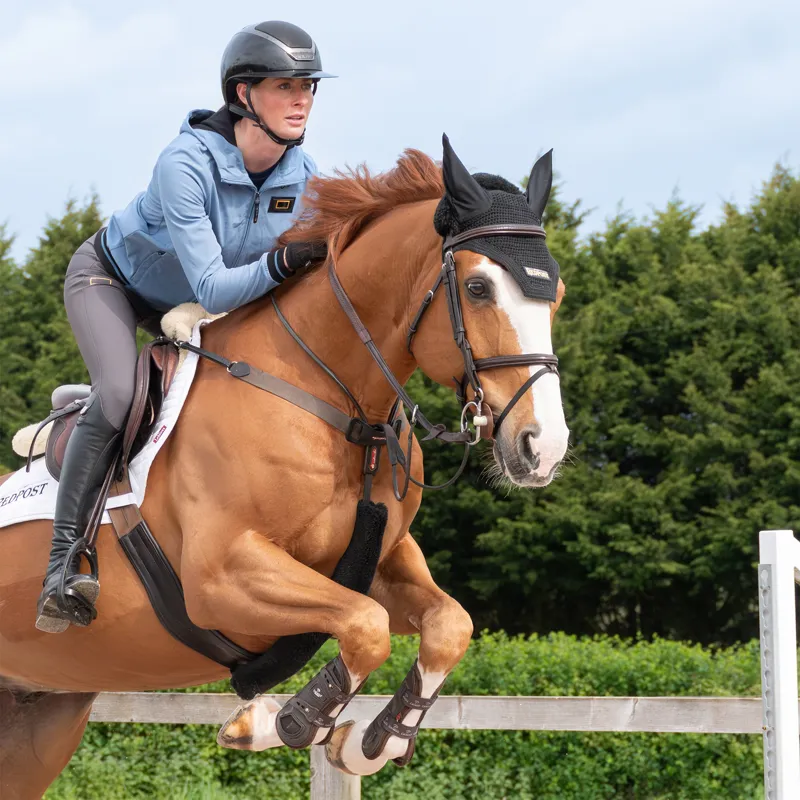 KASK Dogma Chrome Riding Hat - Black/Silver-2