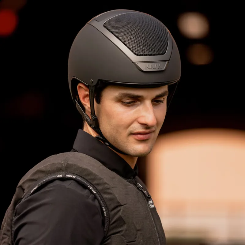 KASK Dogma XC Skull Riding Hat - Black-1