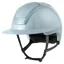 KASK Nemesi Wide Peak Shine Riding Hat - Soft Blue Pre-Order