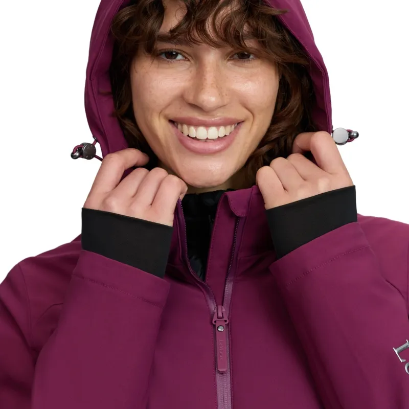 LeMieux Brooke Hybrid 3-in-1 Womens Waterproof Jacket - Blackberry-11