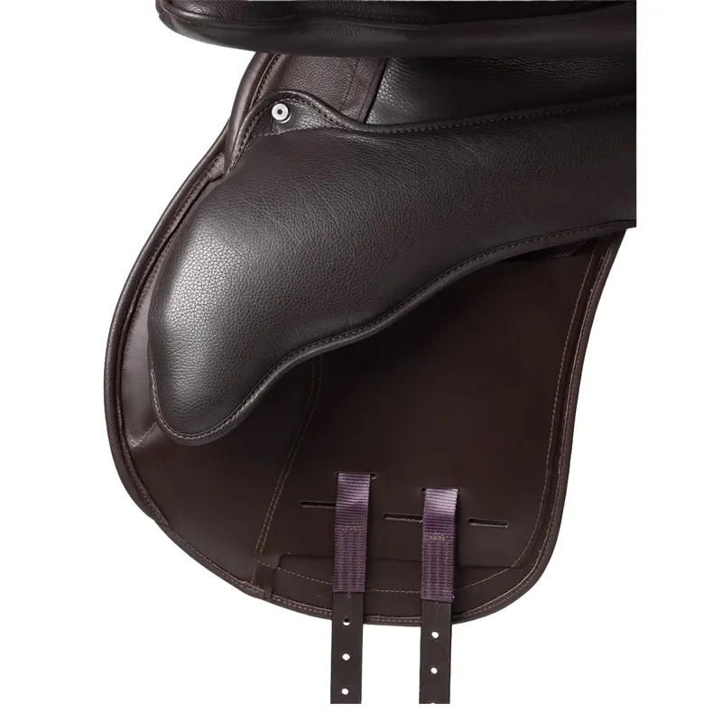 Kent and Masters Competition Series Monoflap XC Saddle - Brown-2