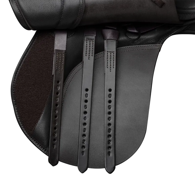 Kent and Masters R-Series Cob and Connie S-Bar Saddle - Black-2