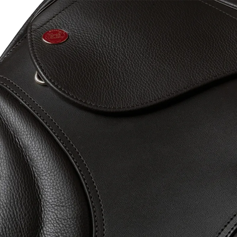 Kent and Masters S-Series Pony Jump Saddle - Black-1