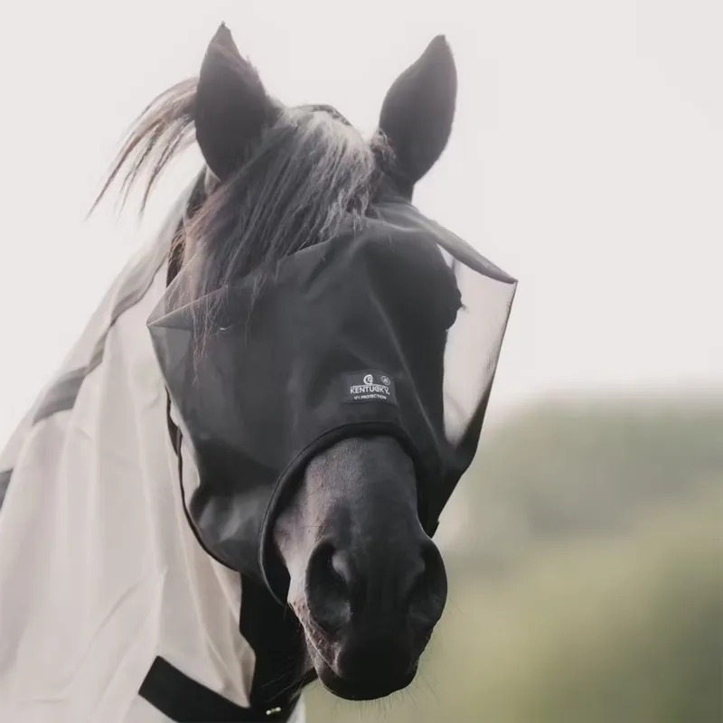Kentucky Classic Fly Mask - Black-1