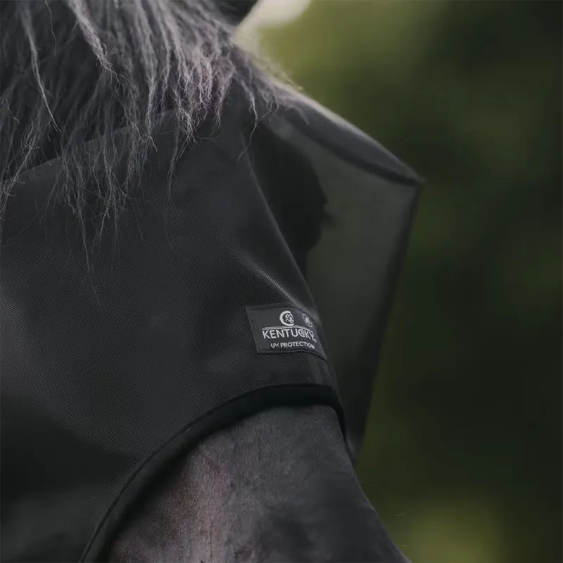 Kentucky Classic Fly Mask - Black-4