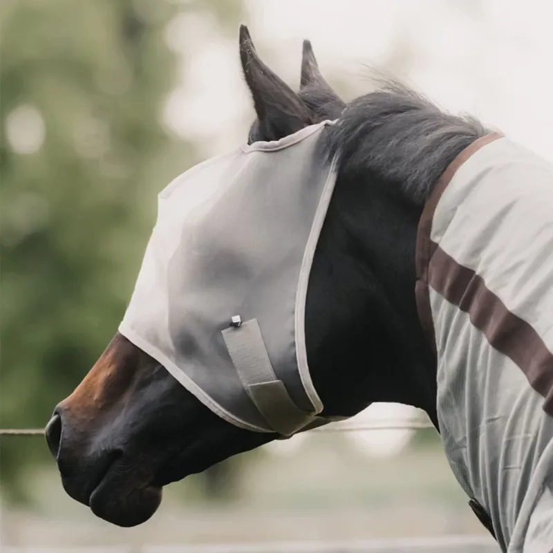 Kentucky Classic Fly Mask - Beige-1