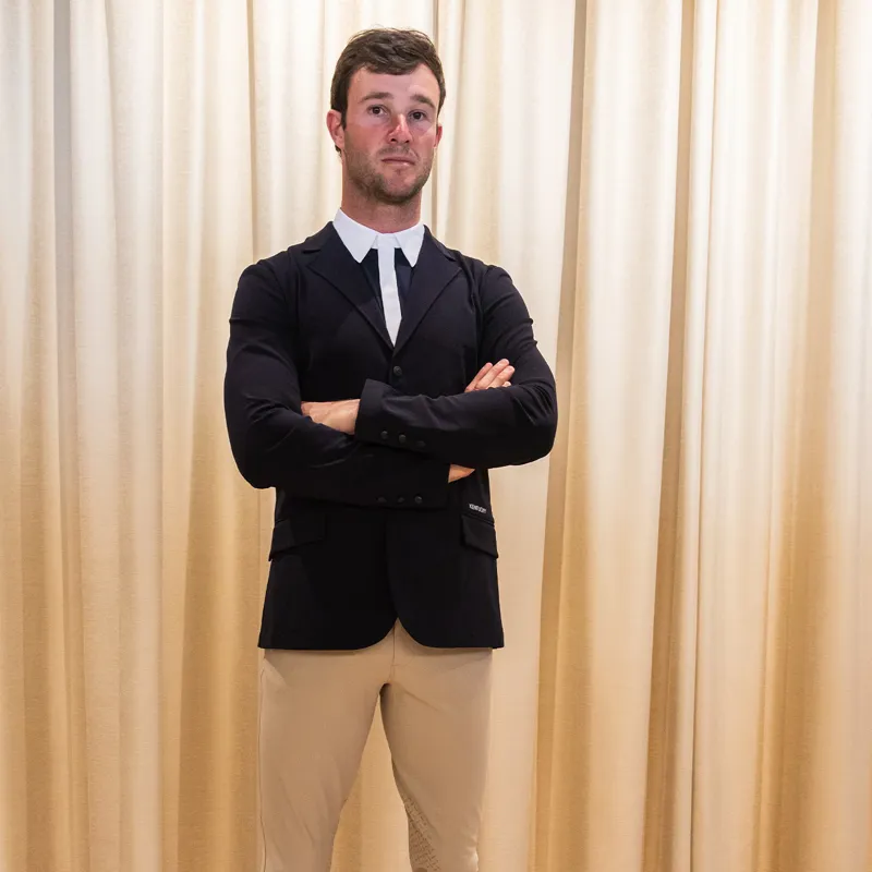 Kentucky Mens Classic Show Jacket - Navy-5