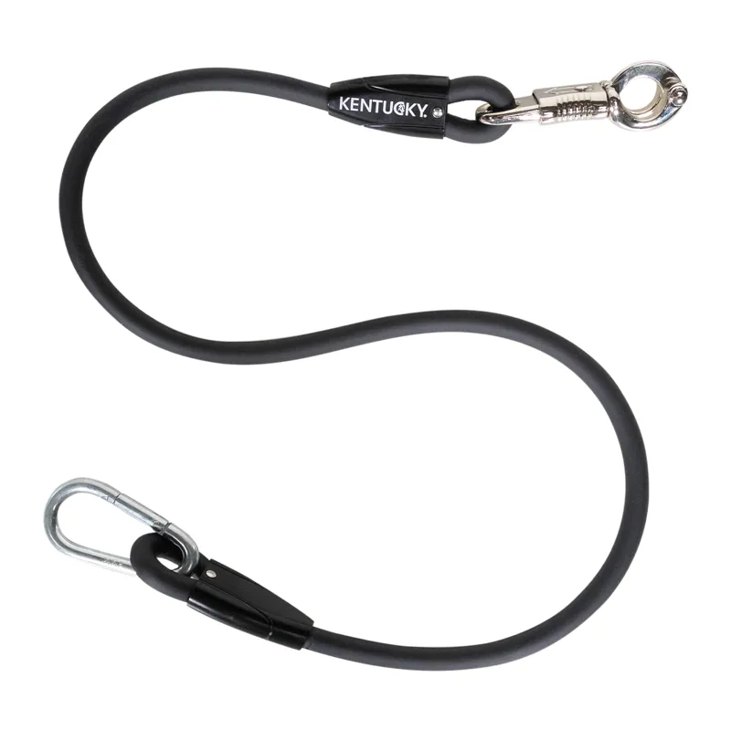 Kentucky Horsebox Cross Tie Lead - Black