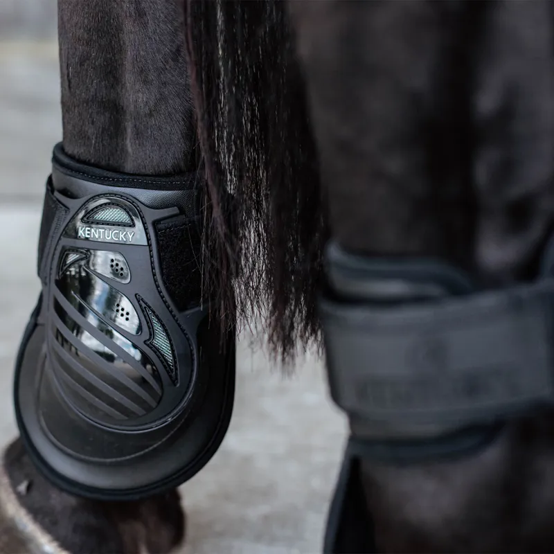 Kentucky Deep Fetlock Boots - Black-3