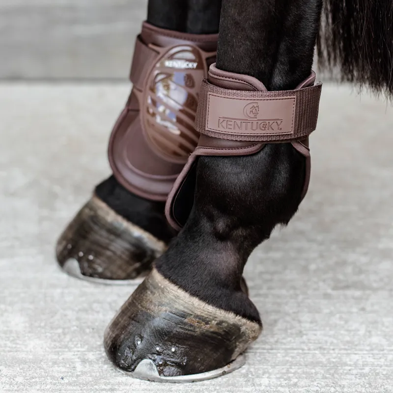 Kentucky Deep Fetlock Boots - Brown-3