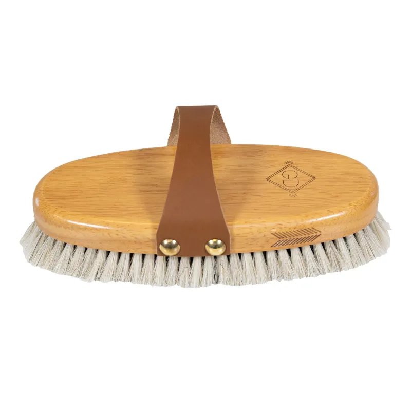Grooming Deluxe Overall Body Shine Horse Hair Brush-1